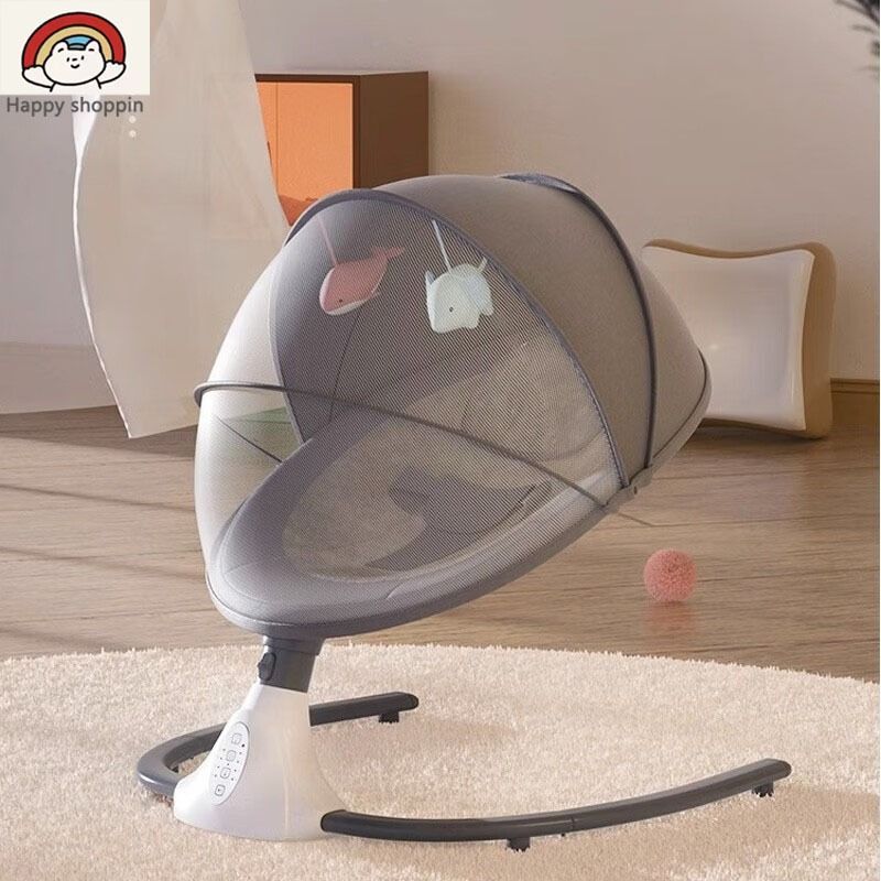 เปลเด็ก เปลไกว ไฟฟ้าอัตโนมัติ เปลไกวเด็ก 0 ฟอร์มาลดีไฮด์ เปลไฟฟ้า เปลไฟฟ้าเด็กเปลเด็ก พร้อมมุ้งกันยุง